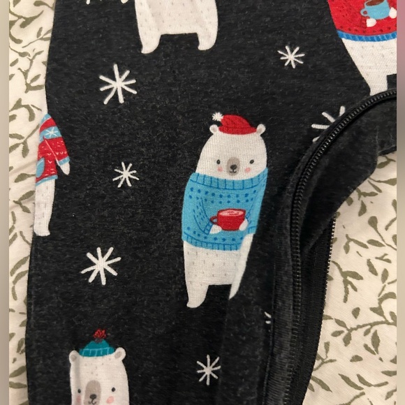 Little Sleepies polar bear pals 3-6mo pajamas - Picture 4 of 4